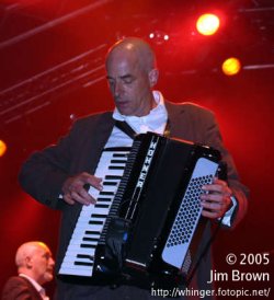 James at Guilfest;
Performance shot